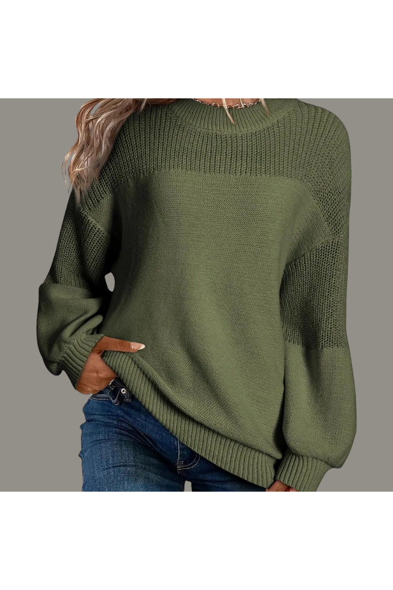 Carolina | Suéter de punto holgado