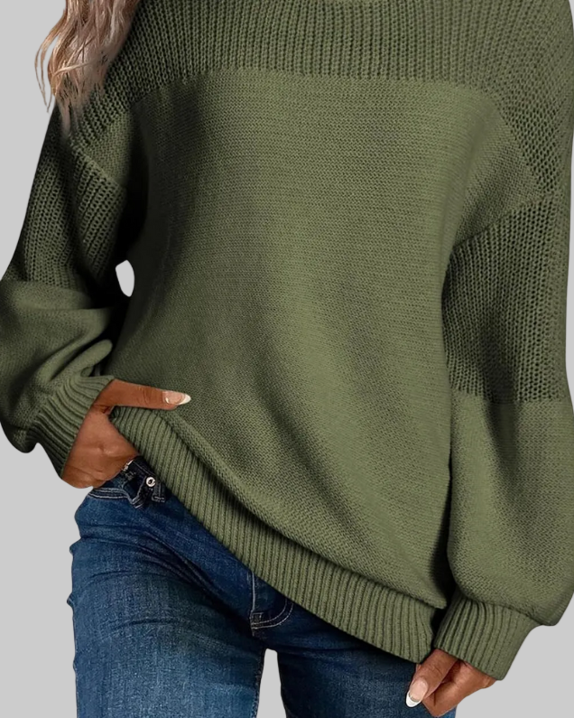 Carolina | Suéter de punto holgado