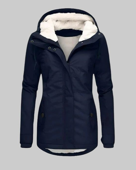 Lourdes | Chaqueta de invierno impermeable con capucha