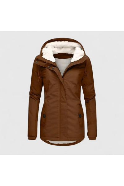 Lourdes | Chaqueta de invierno impermeable con capucha