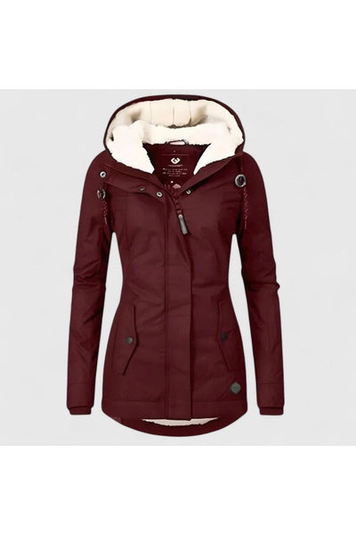 Lourdes | Chaqueta de invierno impermeable con capucha